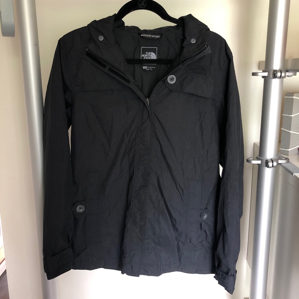 North Face rain coat